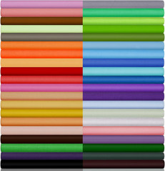 40 Piece Solid Color Fabric Bundles – 10 X 10 Inch Multi-Color Fabric Squares fo