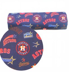 Baseball Astros Polycotton woven fabric 18″x55″ Houston 1088876 HALF YARD