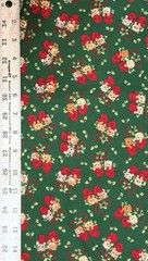 VTG Christmas Cats in Stockings (Cranston) – Fat Eighth: 9” x 21”