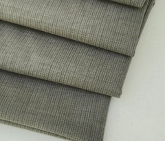 PURE WOOL EARTHY GREY PIN-STRIPE LUXURY TAILORING MADE IN ITALY FOR KITON E121