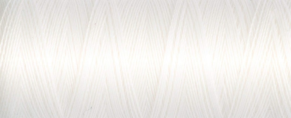 Gutermann Sew-All Thread, Polyester, White, 1000 m 5.5x4x4 cm, White