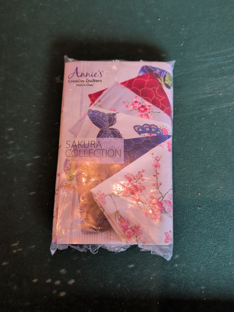 Annie’s Sakura Collection By Timeless Treasures Fat Quarter Bundle New