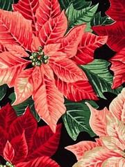 Quilting Fabric Lot – Christmas Holiday Winter Floral, 10 Fat Quarters + 1 FREE!