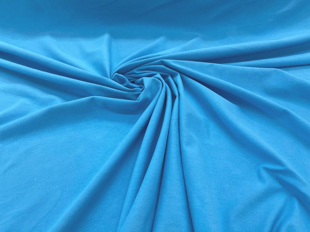 58/60″ Spandex Cotton Jersey Knit Blend Fabric Stretch Cotton Fabric By Yard