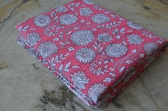 5 Yard New Hand Printed Indian Fabric 100% Cotton NO DUTY CHARGES 100%✅ZK-376
