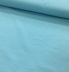 Richlin Fabrics ~ 55%/45%-Cot/Poly ~ Seersucker Lt. Blue ~ ~ per half yard