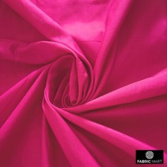 Fuchsia Pink Silk Dupioni Fabric By The Yard, 41 inches width Pink Silk Fabric