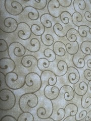 Tan Swirl Cotton Pigment Sheeting Fabric 1 Yd By 108 Inches Quilt Backing