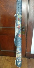 Richloom Platinum Collection Blue Stripe Floral Birds Fabric 6+ Yds NEW Charming