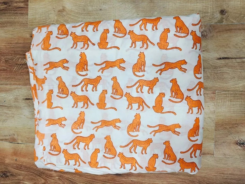 LOT 25 Yard HandBlock Print Handmade Cotton Indian Natural Sewing Crafts Fabric