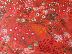 Art Gallery Fabrics. Legendary by Pat Bravo. Meadow Boho Print. Gorgeous Colours
