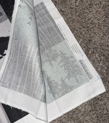 Fabric in Adventure Awaits Quilt- Pine Green Black And Grey