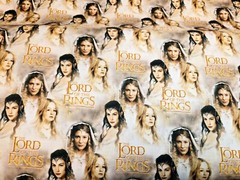LORD Of The RINGS LOTR Female Leads Digitally Printed Cotton By the HALF Yard