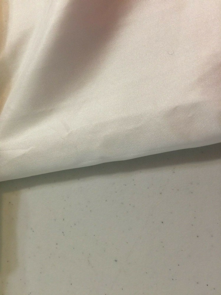 White Silky Satin Polyester Fabric 60″ W x 41″ Richlin Fabrics KCMO