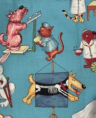 Alexander Henry Fabric “Whats Up Doc” Vet Animal Clinic Hospital – ONE YARD
