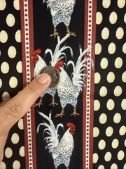 Chicken Coop Egg Border Patty Reed Design For Fabric Traditions 2008 43×46