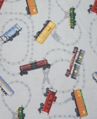 Lionel Train Fabric 2 yards x 44 inches