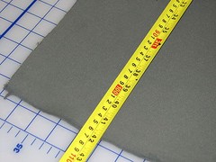 military 42″ wide yard of fabric cotton duck grey USGI army heavy thick 3LBS