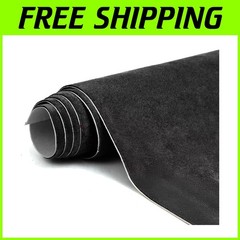 Black Suede Wrap – 17×70 Inch Self-Adhesive Film=