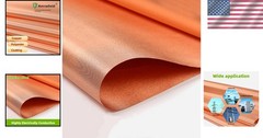 Signal-Reducing Copper Faraday Fabric 39″x43″ – Machine Washable & Versatile
