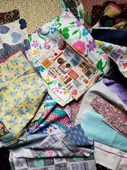Grab Bag Vintage And New Quilting Cotton Fabric Moda Many Designers – Half Pound