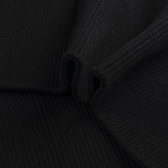 TinaKim Dicke Rippung für Bündchen und Bund, Strickstoff, Kragen, 36x6in