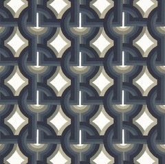 1.4 yds Robert Allen Fabric Dwell Studio Futura Midnight 54″W