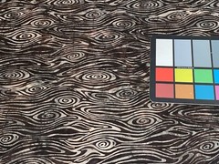 By 1/2 Yd Bali Batiks Cotton Quilt Store Fabric Wood Grain Dark Brown