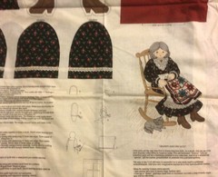Cranston Quilting Granny Doll Cut and Sew Fabric Panel