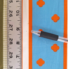 VTG Stripes Dots Quatrefoil Gingham Poly Cotton Fabric 1 YD Wamsutta Mills READ