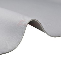 Gray Flat Knit Headliner Fabric Foam Backed for Car Roof Liner Repair 180″x60″