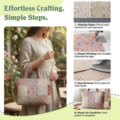 42Pcs Layer Cakes 10 Inch Squares for Quilting, Cotton Fabric Squares Pre-Cut…