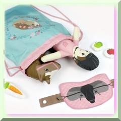 Horse-themed Fabric Sewing Kit with 8 Patterns