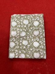 Print_805 Handmade Floral Running Cotton Indian Fabric 10 Yard New Hand-Block