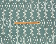 ROBERT ALLEN HANDCUT SHAPES RAIN GEOMETRIC MULTIUSE COTTON FABRIC BY YARD 54″W