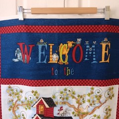 Henry Glass Whole Country Caboodle “Alphabet Zoo” Cotton Panel 43″ x 23″