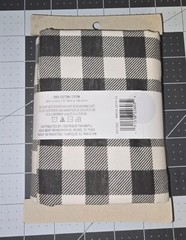 Loops & Threads fabric 1 yard of cotton fabric Black & White