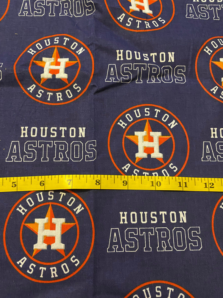 MLB Houston Astros Fabric Yard and a half!