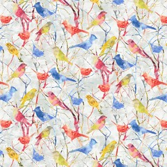 Air Mail by Nancy Smith for STUDIO E -Digital Your Choice Watercolor Birds