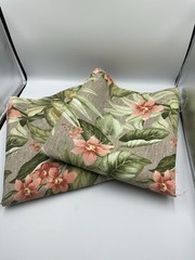 Outdoor Fabric Lot Tropical Floral 2+ Yards Solarium UV Resistant Patio Cushion