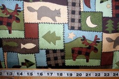 60 INCH WIDE TWILL NORTHWOODS FROM CONCORD FABRICS – 100% COTTON FABRIC
