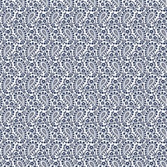 BENARTEX – Classic Keepsakes in Blue by Kanvas Studio – Paisley Floral –