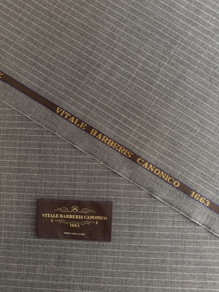 VITALE BARBERIS CANONICO SUPER 120’s – SUITING FABRIC -Made in Italy- 3.5m
