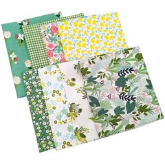 ZGXY Fabric, 8 pcs/lot Fat Quarter Fabric Bundles 100% 20x20inches, M-4