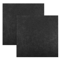 Black Felt Fabric, 2 PCS 12″ X Fabric Sheets for Crafts 1mm