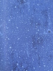 Lot of Blue Fabric, abstract, 4 pieces 7.1oz
