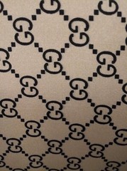 1 yard pre owned used fabric print spandex 4 way stretch