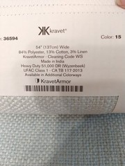 KravetArmor FABRIC SAMPLE BOOK Blue Gray Cream Neutral Upholstery Soho Textures