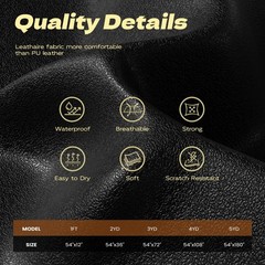 Suriwee Marine Vinyl Fabric Faux Leather Upholstery 1Mm Thick Uv Resistant