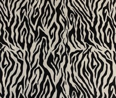 Zebra Print Black & White Fabric“ The Wild Side” Dan Morris & Robert Kaufman BTY